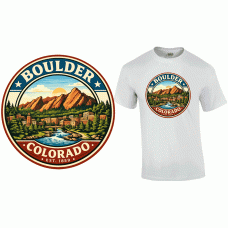 Boulder Colorado T Shirt