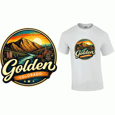 Golden Colorado T Shirt